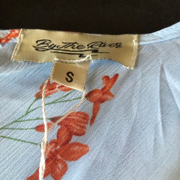 NWT sheer floral dress from By The River SZ Small - Picture 7 of 8